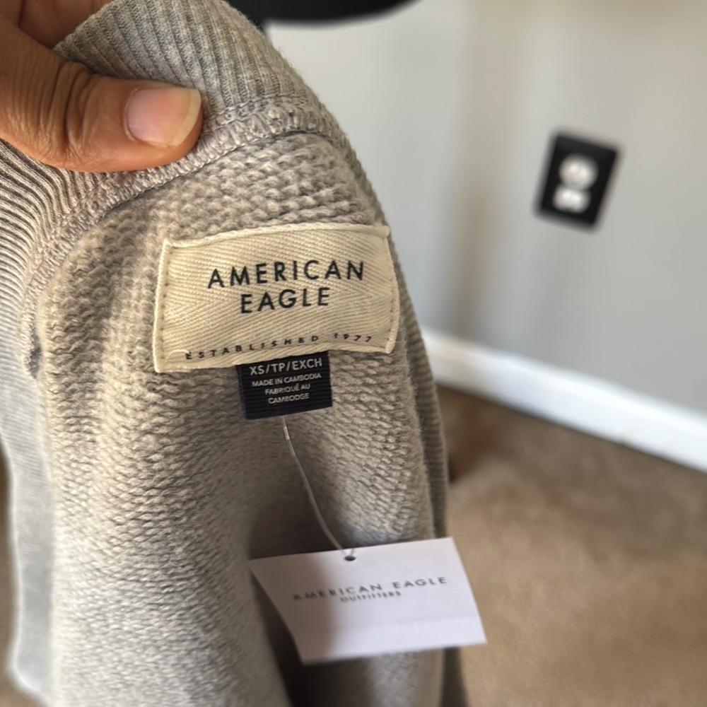 American Eagle Outfitters - Gray Button-Up Women's Sweater - Picture 8 of 8
